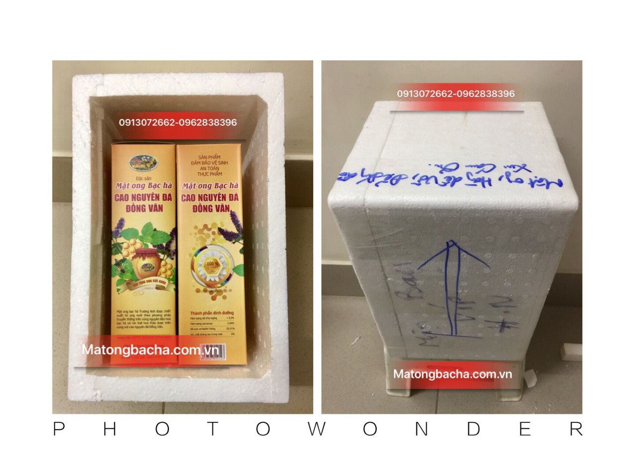 Cách vận chuyển mật ong bạc hà